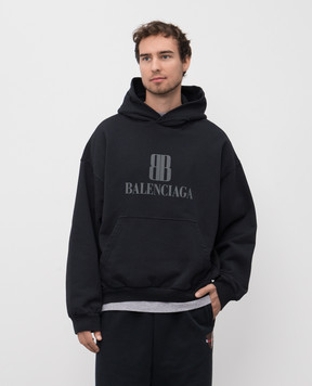 Balenciaga Синие худи Nano BB 767877TSVO3