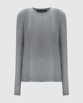 PROENZA SCHOULER Серый джемпер Кассиди с шерстью и шелком. R2437166KW158