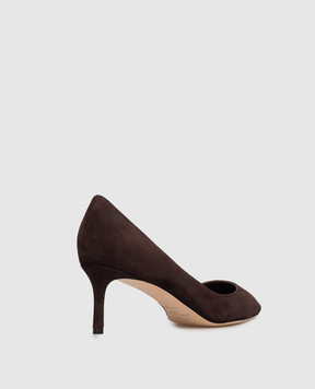 Jimmy Choo Коричневые замшевые туфли ROMY ROMY60KDU