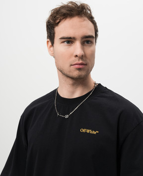 Off-White Серебристая цепочка Barbed Wire OMOB15OS25MET001