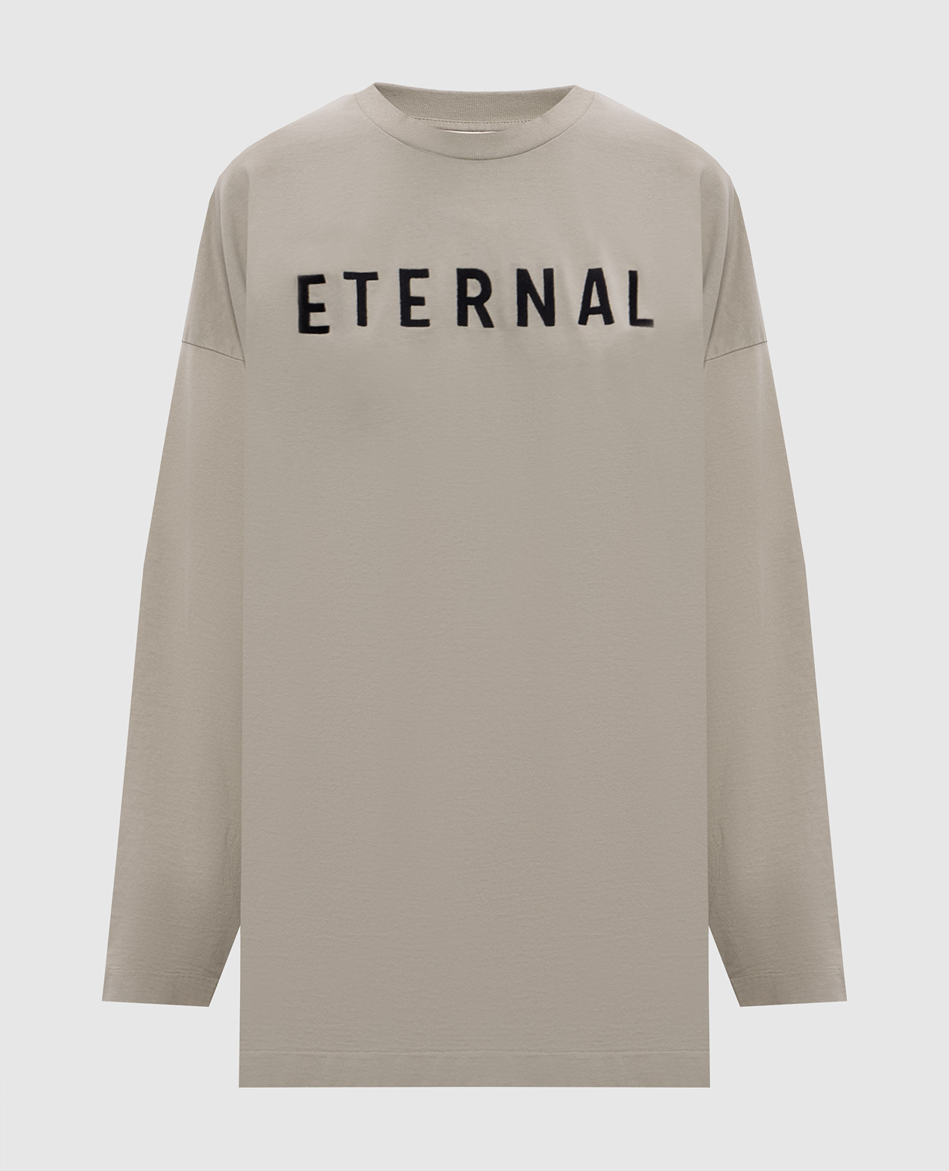 

Серый удлиненный лонгслив Eternal, Лонгсливы