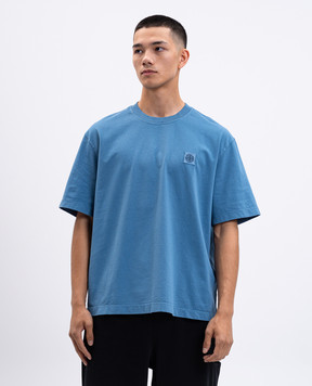 Stone Island Блакитна футболка з нашивкою логотипа K2S152100025S0115