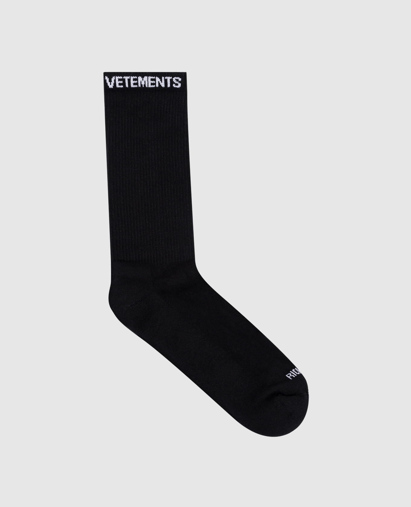 

Черные носки с узором логотипа, Черный, Носки