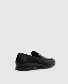 Stuart Weitzman Чорні шкіряні лофери BANKS SK556