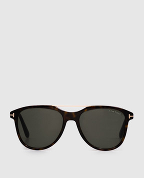 Tom Ford Коричневі сонцезахисні окуляри Damian FT1098
