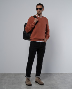 Brunello Cucinelli Белая футболка прямого кроя M0B137427
