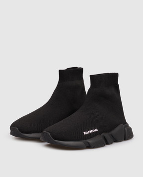 Balenciaga Дитячі чорні снокери Speed 597425W2DB1