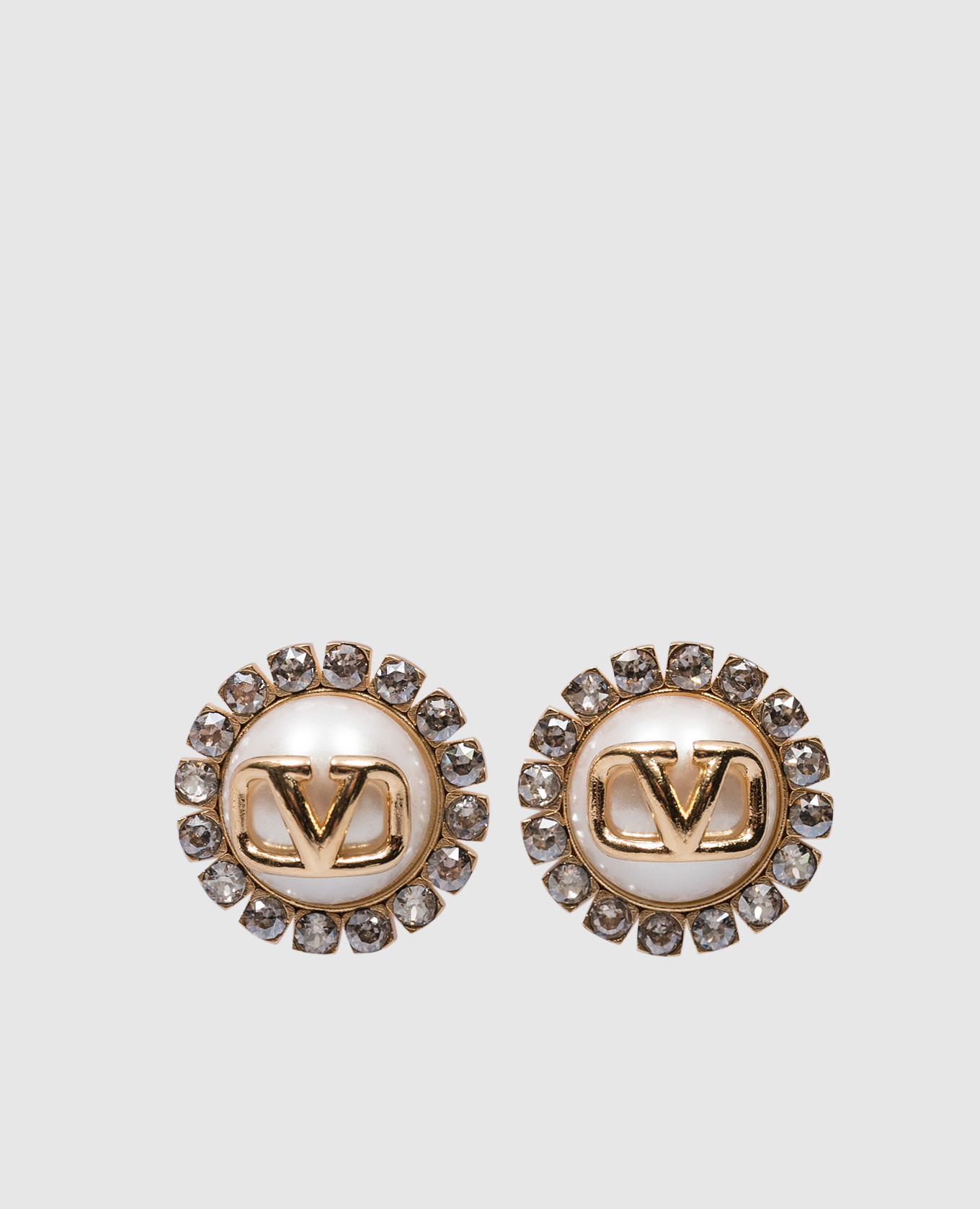 

Белые серьги VLOGO с кристаллами SWAROVSKI, Белый, Серьги