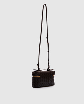 Bottega Veneta Коричневая кожаная сумка Bang Bang 789109V3IV12132