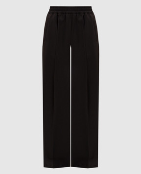Dolce&Gabbana Коричневые брюки из шерсти FTC6ZTFU2OW