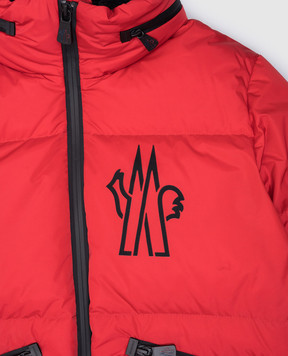 Moncler Grenoble ENFANT Детский красный пуховик Verdons J29571A000055399E46