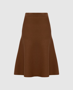 Max Mara Коричнева спідниця GIUSY GIUSY