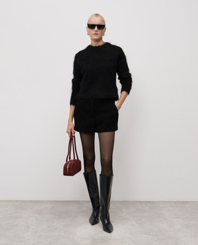16Arlington Черные шорты Inga букле с шерстью TR122AW2501