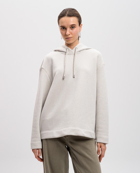 Max & Co Белые худи FIORIRE с люрексом FIORIRE