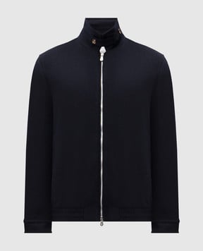 Brunello Cucinelli Синяя куртка из шерсти MY4966379