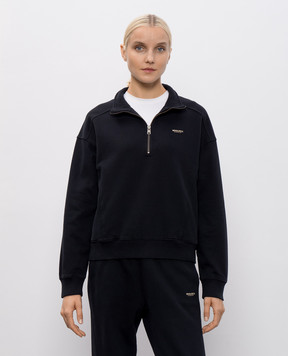Woolrich Чорний утеплений світшот з блискавкою CFWWSW2004FRUT3858