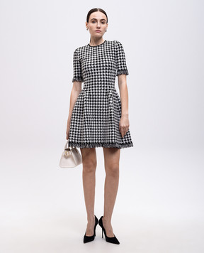 Alexander McQueen Платье мини в узор 829320Q1BDB