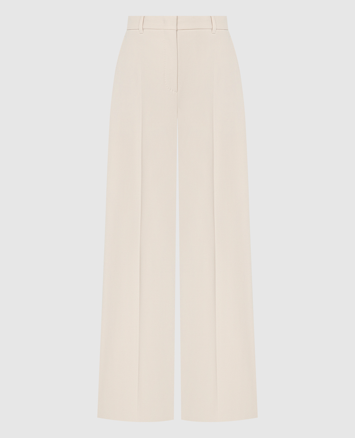 Agami beige wool pants
