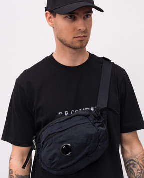 C.P. Company Синяя поясная сумка Nylon B MAC734A005269G