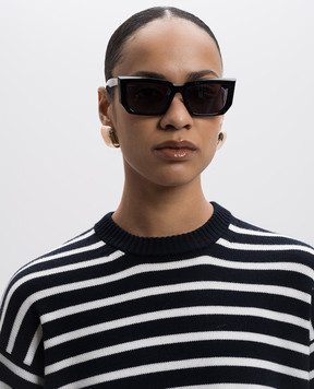 Max Mara Чорні сонцезахистні окуляри GLIMPSE7 GLIMPSE7