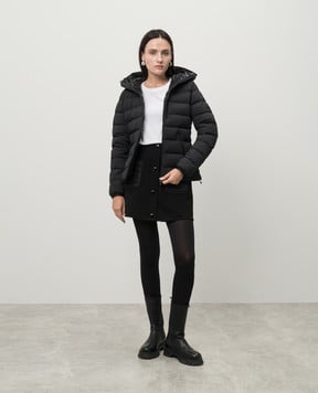 Moncler Чорна спідниця міні з логотипом J20938H0000289ALE