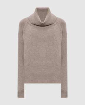 Allude Бежевый свитер из шерсти и кашемира 25517004