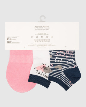 RiminiVeste Дитячий набір шкарпеток Prisco SUMMERKIT