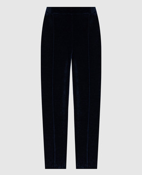 Twinset Синие спортивные брюки с логотипом 242LL2PEE