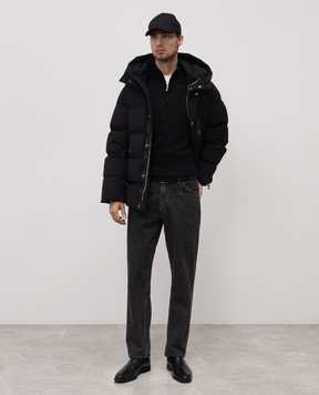 Trussardi Чорний джемпер з вовни M0068000008NMK607K02
