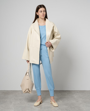 Allude Голубые джогеры с шелком и кашемиром 24262024