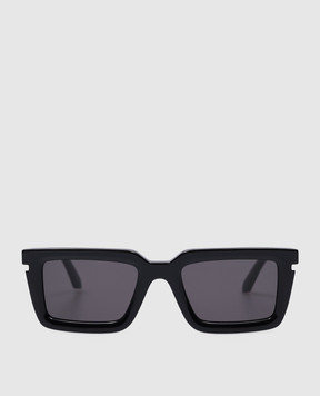 Off-White Чорні сонцезахисні окуляри Tucson OERI113S24PLA001