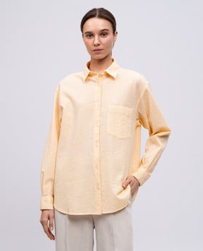 Woolrich Оранжевая рубашка в клетку CFWWSI0213FRUT4070