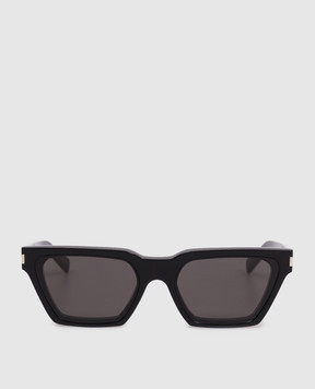 Saint Laurent Черные очки CALISTA 758460Y9956