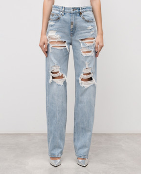 Alexander Wang Блакитні джинси з проріхами 4DC3254813