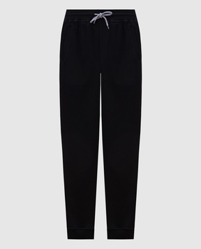 Brunello Cucinelli Черные джогеры MM8313233G