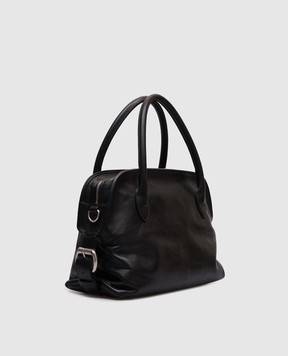 Ann Demeulemeester Черная кожаная сумка-тоут Birita B0012959LT162