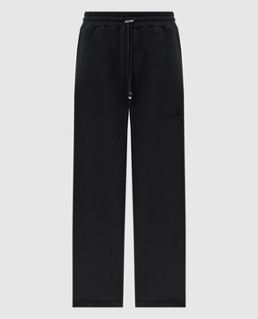 AMIRI Черные спортивные брюки с вышивкой логотипа AMJYSP1024