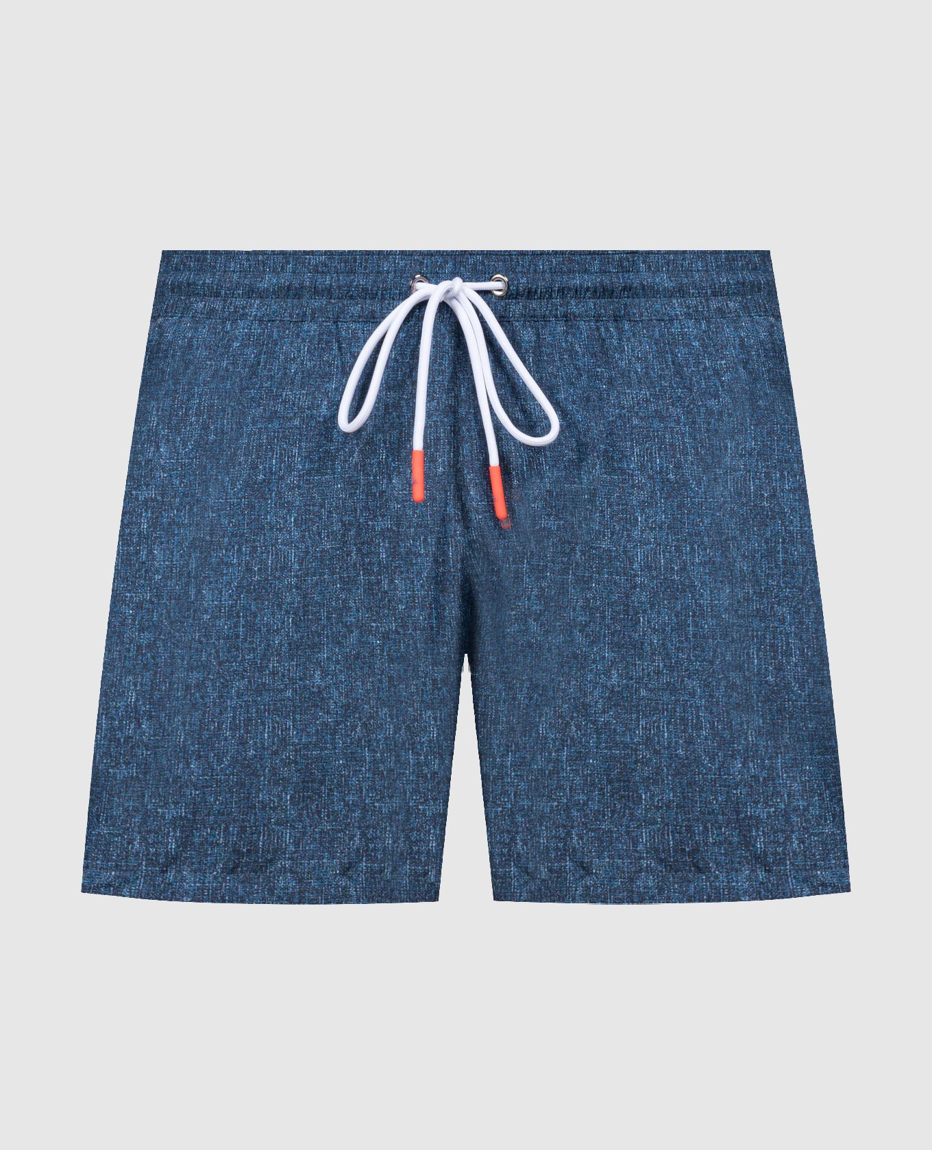 Blue printed swimming shorts
