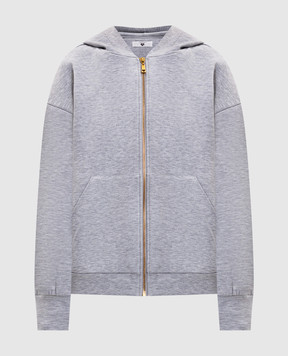 Twinset Сіра меланжева спортивна куртка 252LI2LBB