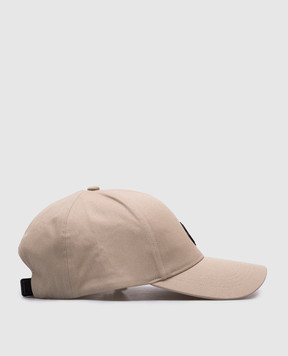 Moncler Кепка цвета хаки с нашивкой логотипа K10913B000230U082