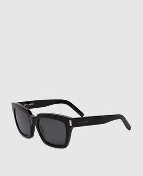 Saint Laurent Чорні сонцезахисні окуляри BOLD 419713Y9909