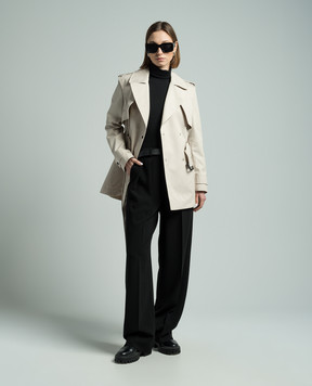 Theory Чорні штани DBL PLEAT N0709224
