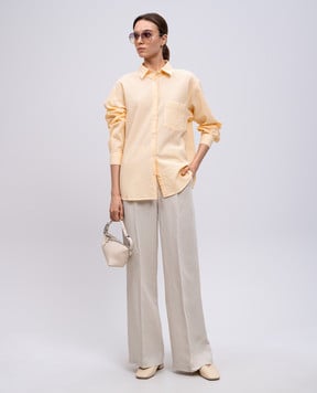 Woolrich Оранжевая рубашка в клетку CFWWSI0213FRUT4070