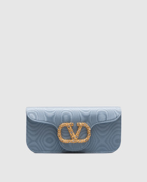 Valentino Голубая сумка кросс-боди с логотипом VLogo Signature 6W0B0R24LDG
