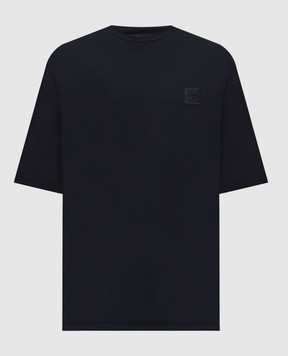 Stone Island Голубая футболка с нашивкой логотипа K1S152100008S0F11
