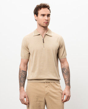Canali Бежеве поло MK02261C1052