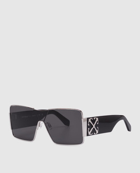 Off-White Черные очки Аspen OERI14GS25MET001