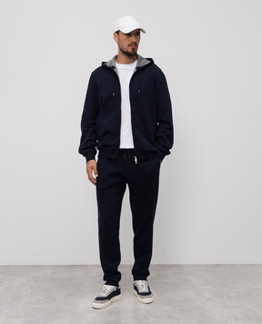 Brunello Cucinelli Сині джогери MM8313233G