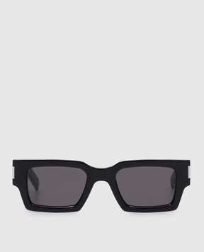 Saint Laurent Черные очки с логотипом SL572