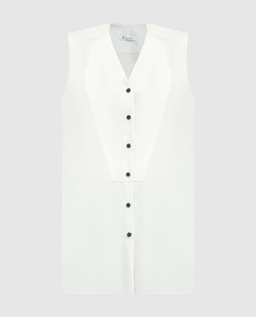 Loro Piana Біла блуза із шовку FAN6584